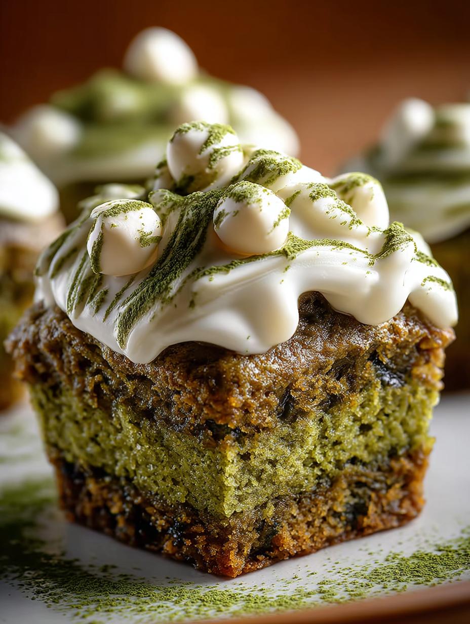 Indulge in Matcha White Chocolate Pumpkin Muffins - Matcha White Chocolate Pumpkin - main visual representation