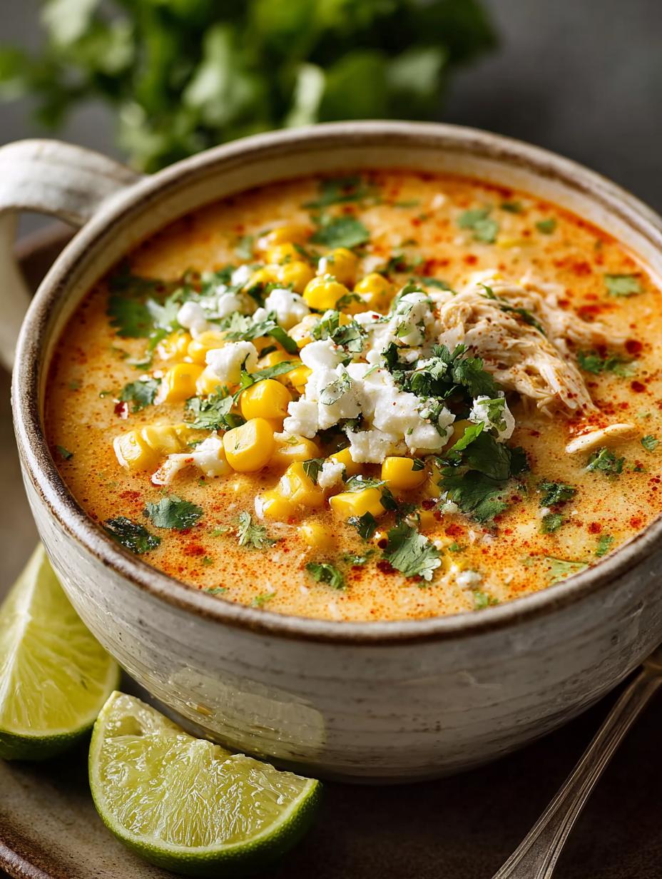 Mexican Street Corn Soup