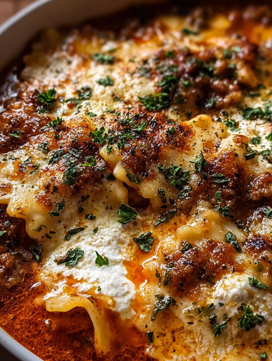 Mouthwatering One Pot Lasagna
