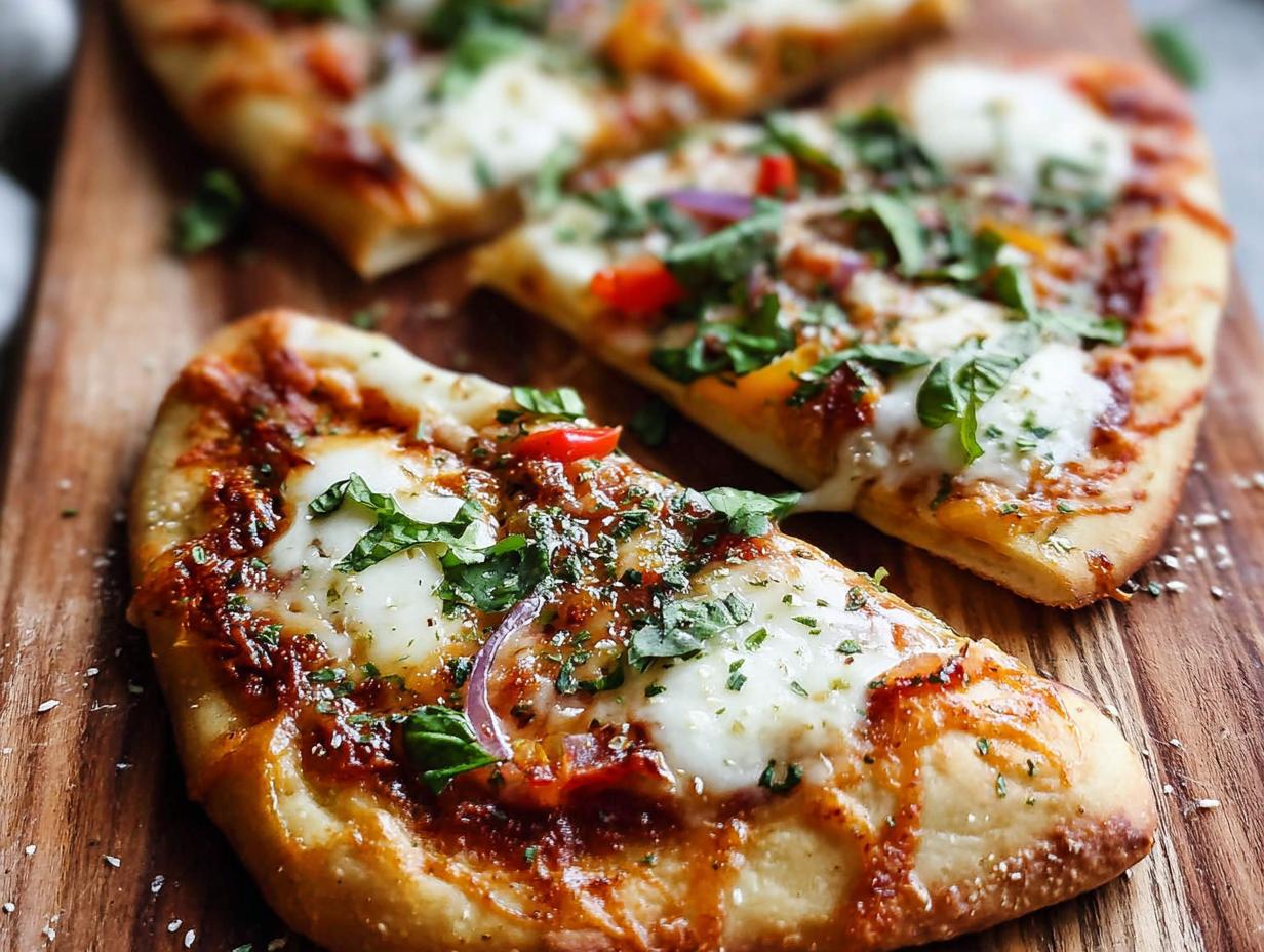 Amazing Naan Pizza: 4 Servings, Ready Fast! - Naan Pizza - main visual representation