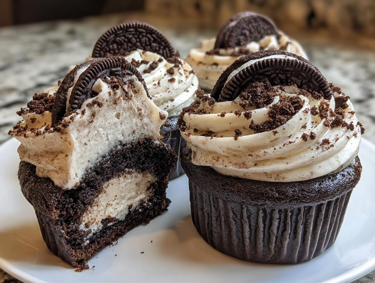 Oreo Cupcakes Doctored Cake: Amazing 28 Treats - Oreo Cupcakes Doctored Cake - additional detail