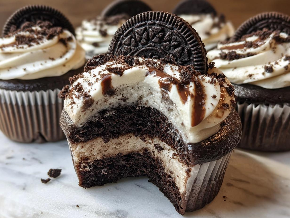 Oreo Cupcakes Doctored Cake