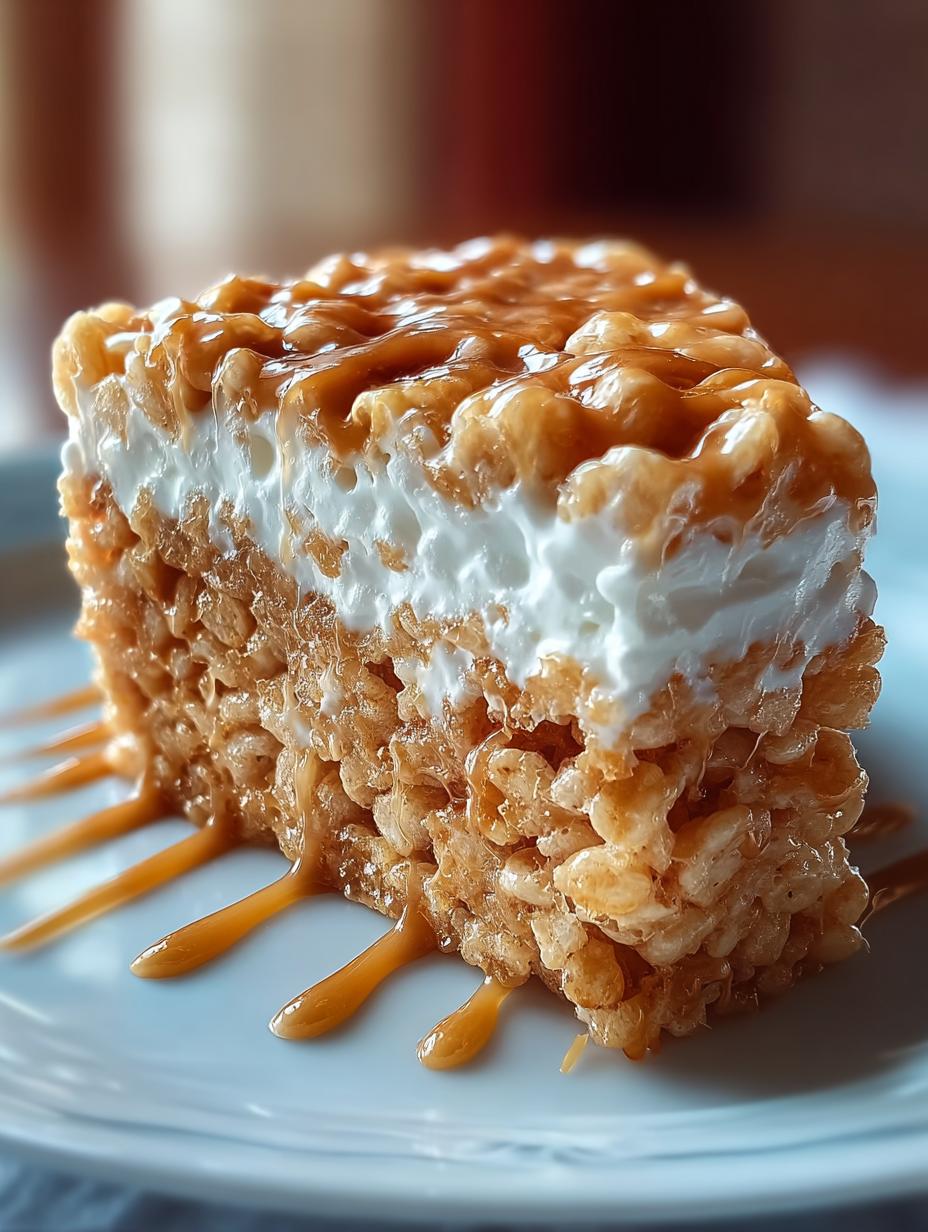 Rice Krispy Treat Bake