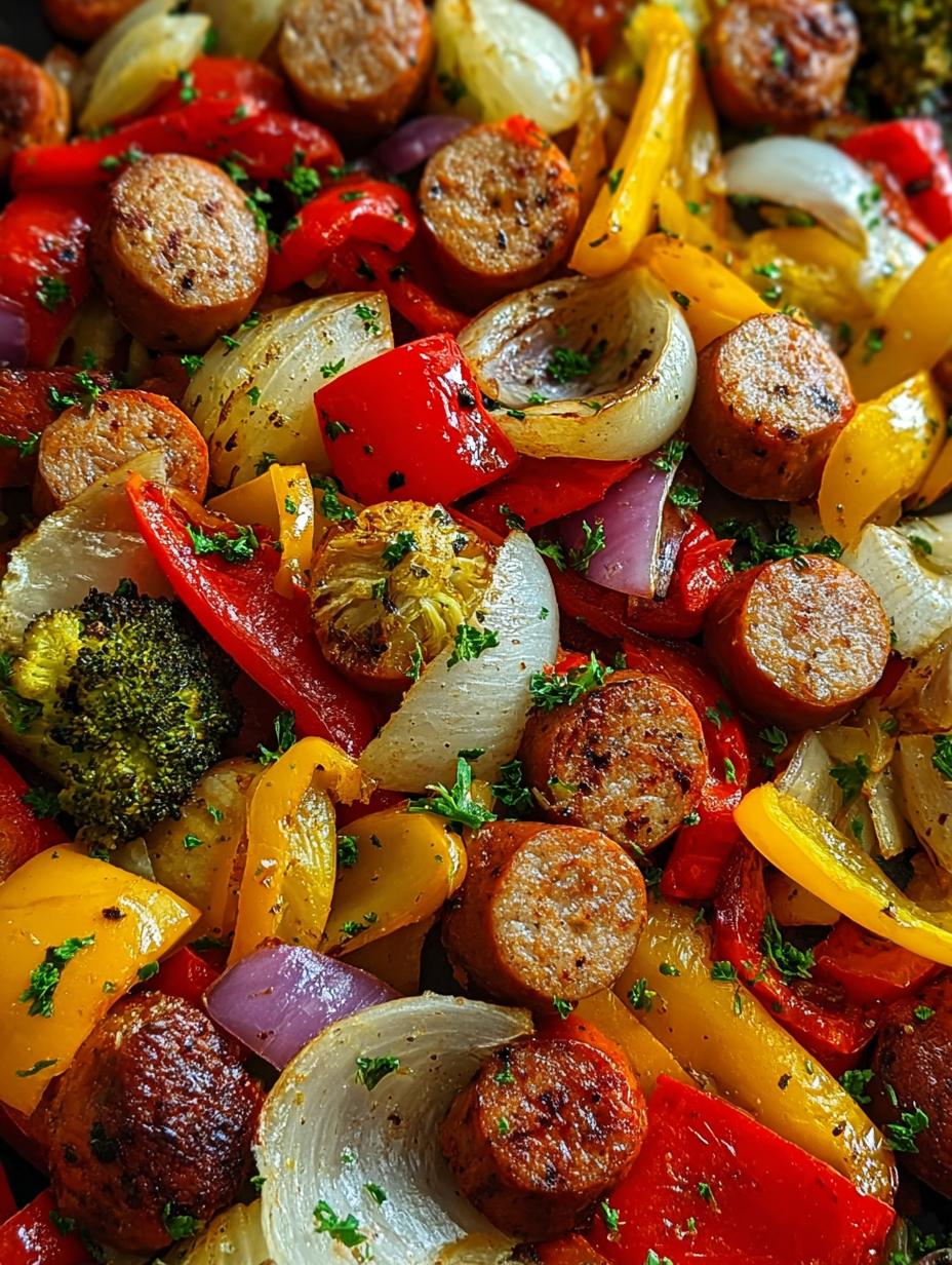 Roasted Veggie Chicken Sausage