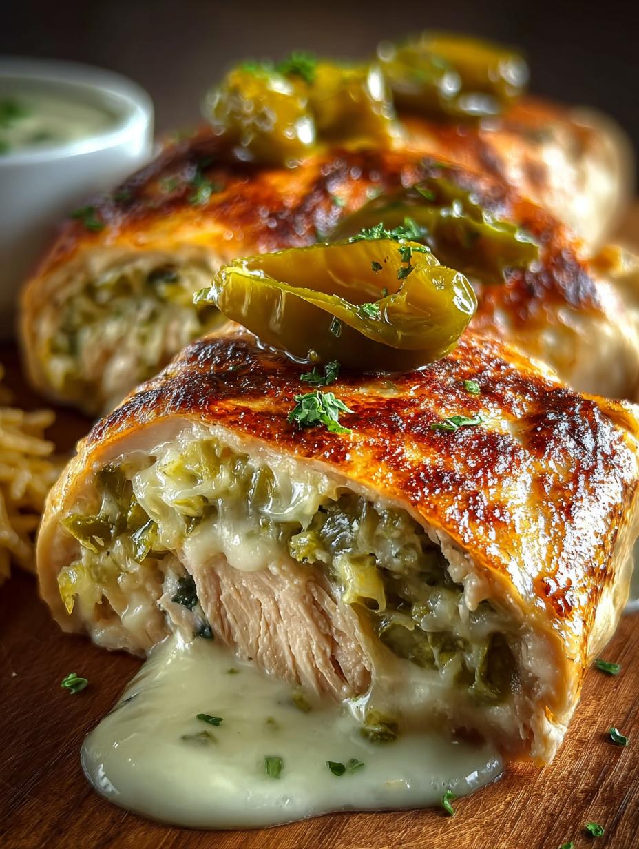 Smoked Chicken Green Chile Burritos: 4 Savory Delights - Smoked Chicken Green Chile - main visual representation