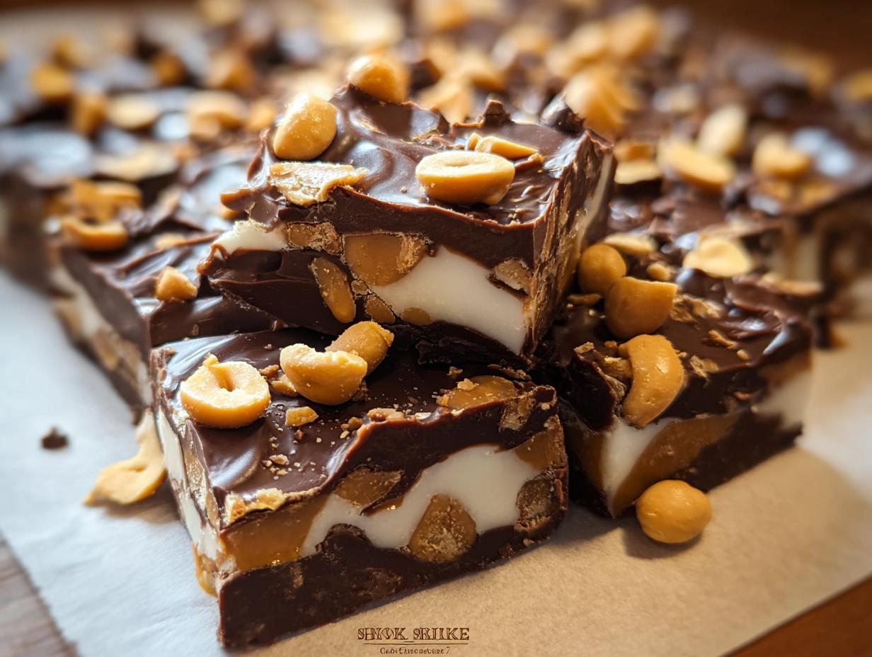 Snickers Frozen Bark: 15-Minute Delight - Snickers Frozen Bark - main visual representation