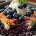 Southern Style Blueberry Cobbler