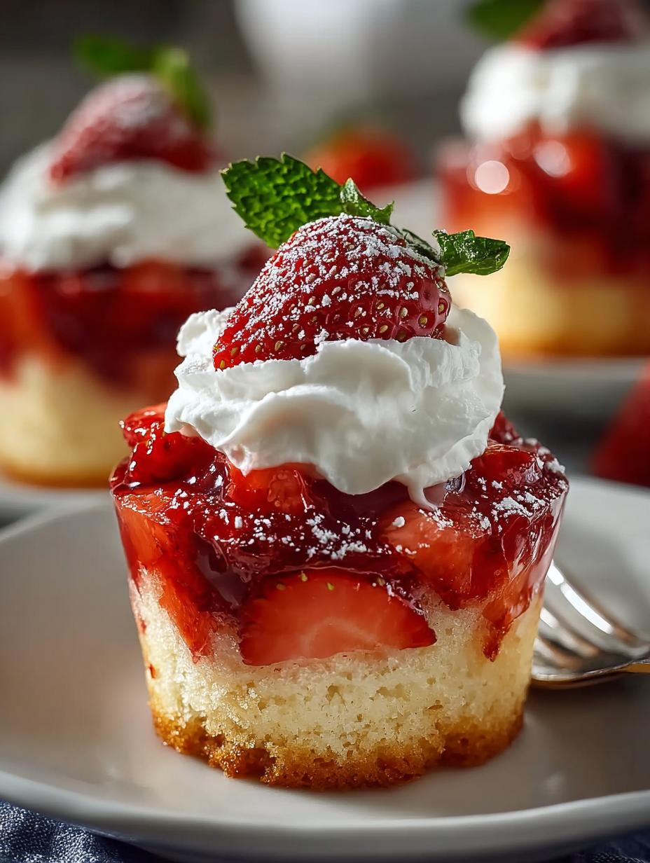 Delicious Strawberry Shortcake Cups for Sweet Moments - Strawberry Shortcake Cups - main visual representation