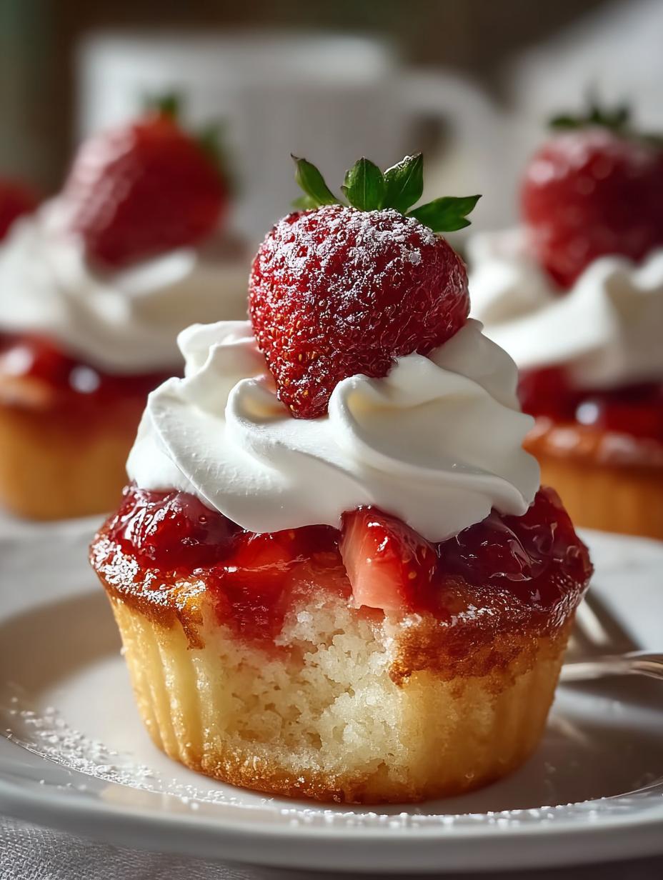 Strawberry Shortcake Cups