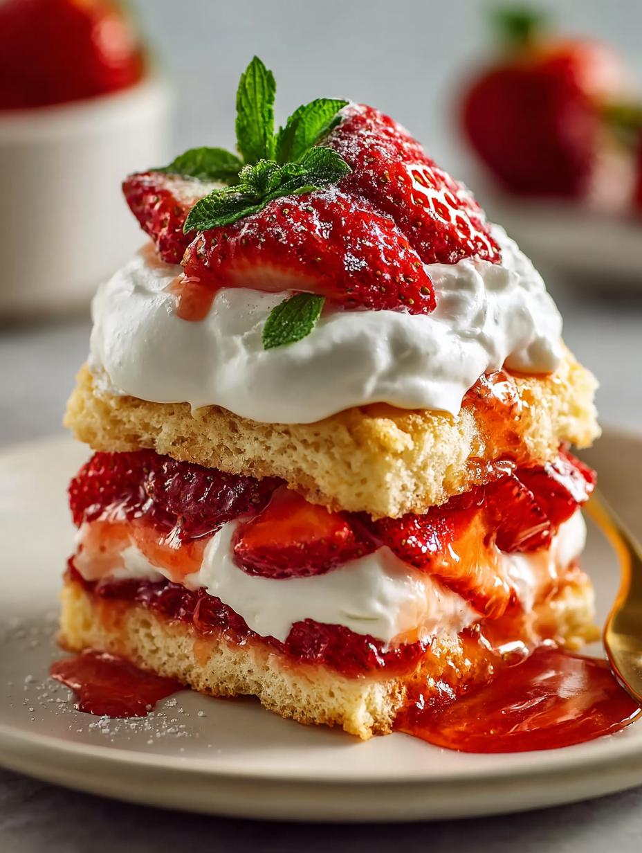Delicious Strawberry Shortcake Dessert Recipe for Summer - Strawberry Shortcake Dessert - additional detail