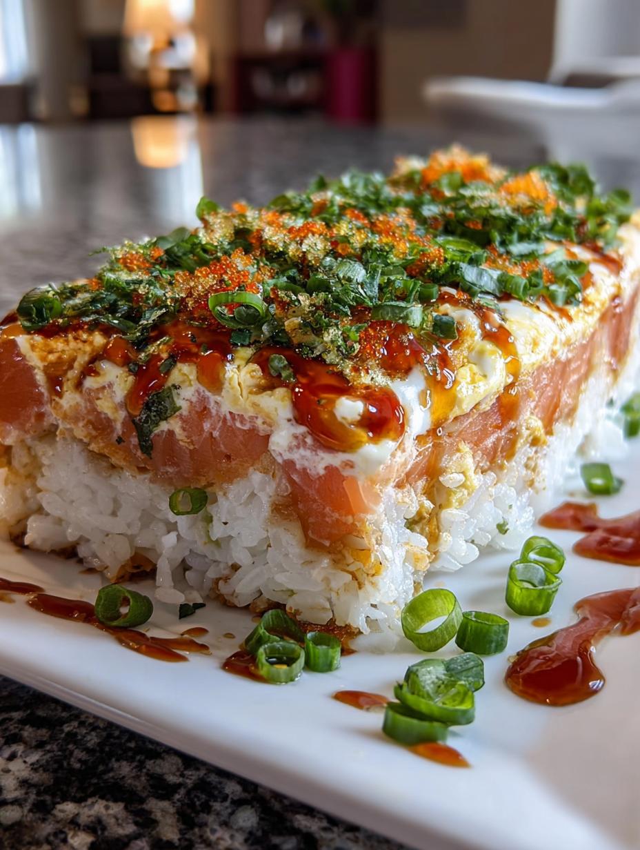 Sushi Bake Baked Sushi