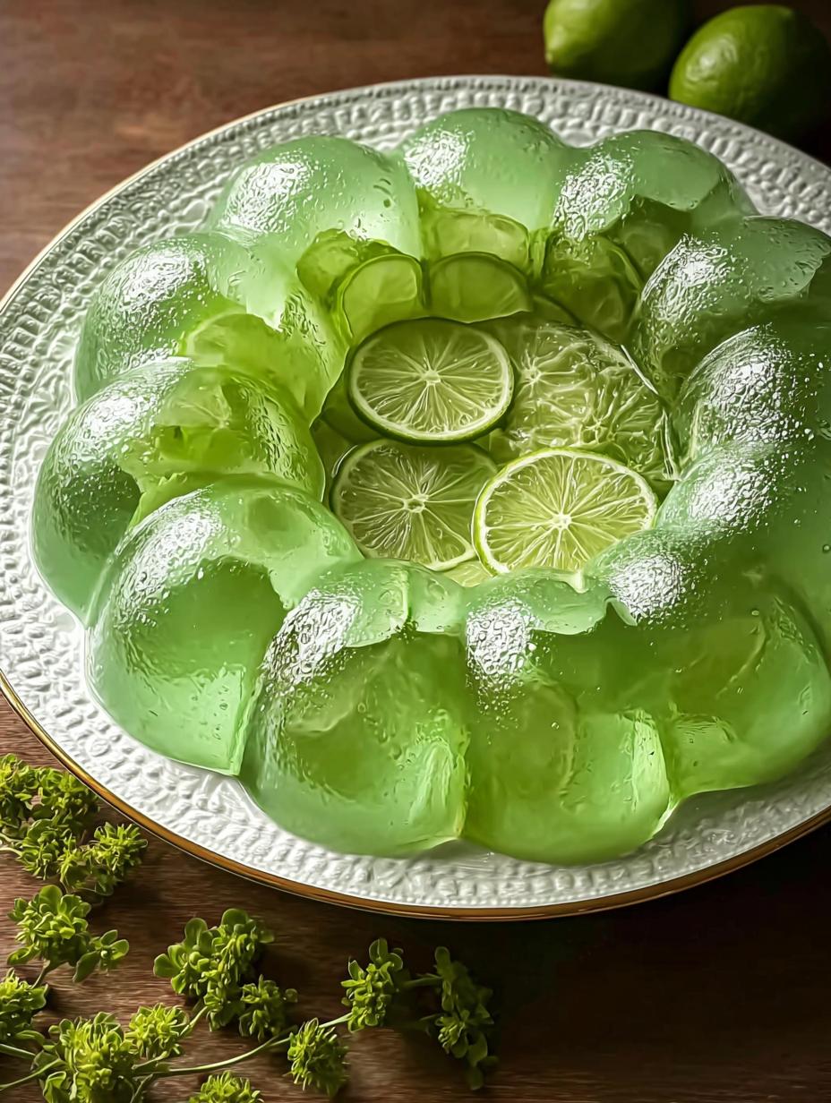 Thanksgiving Lime Gelatin Salad