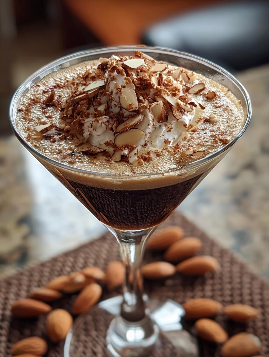 Toasted Almond Mocha Martini