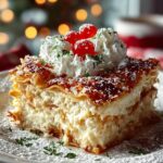 Bake Christmas Coconut Lasagna