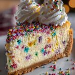 Bake Christmas Funfetti Cheesecake