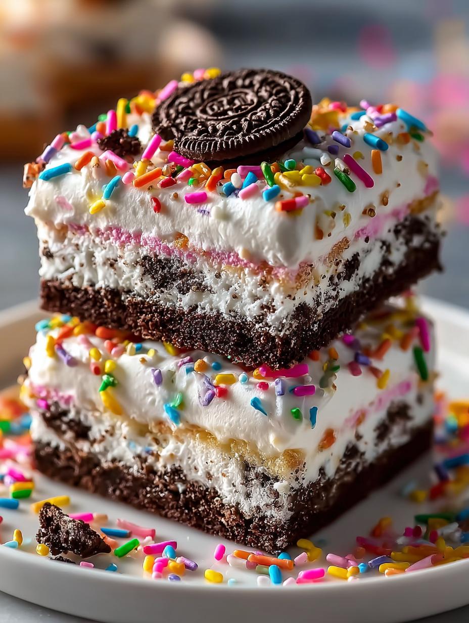 Bake Funfetti Oreo Icebox: A Delightful Layered Dessert - Bake Funfetti Oreo Icebox - main visual representation