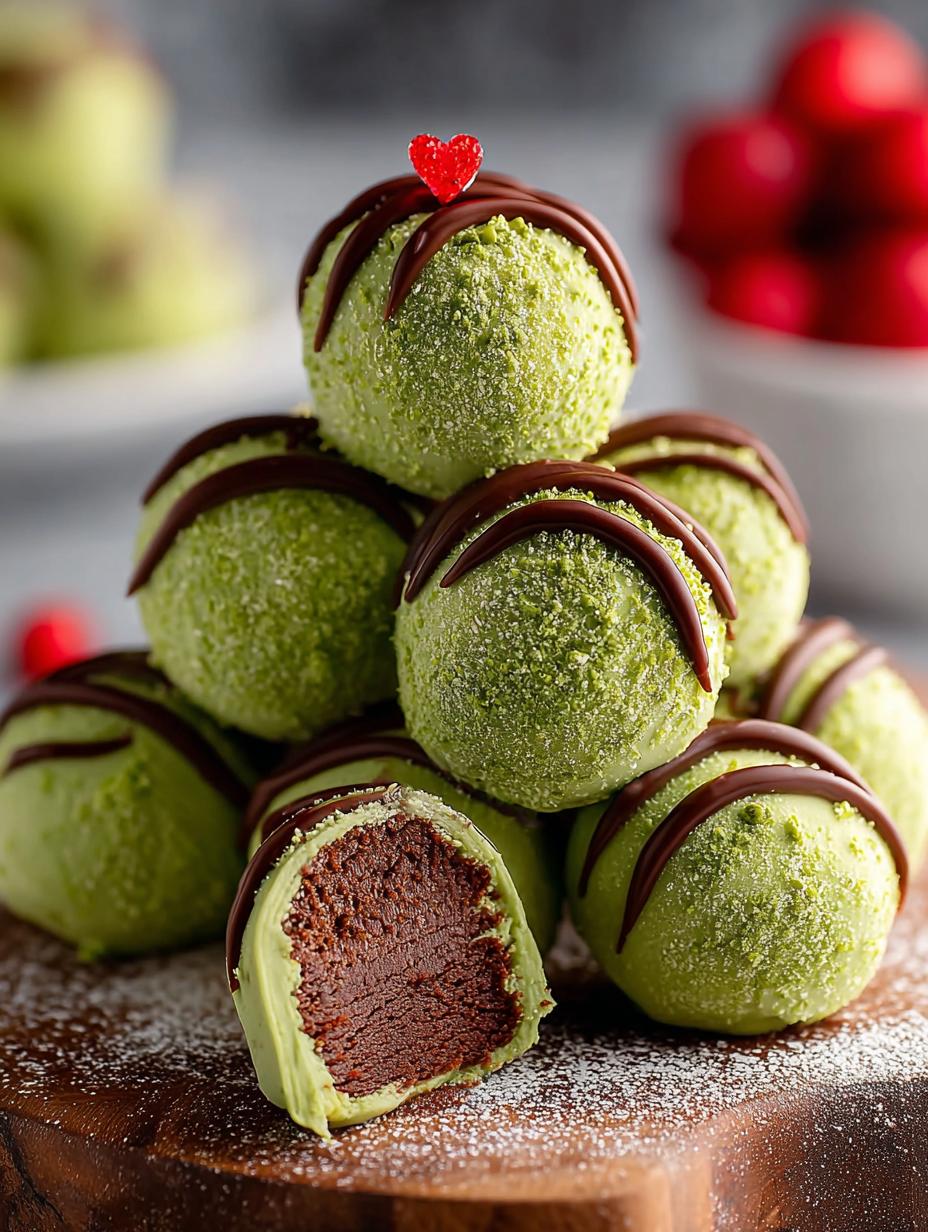 Bake Grinch Truffles Holiday: 30 Festive Treats - Bake Grinch Truffles Holiday - main visual representation