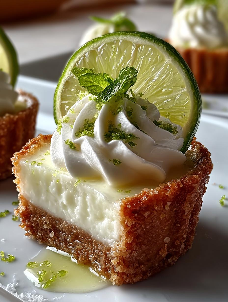 Bake Mini Key Lime Pies: 12 Heavenly Bites of Sunshine - Bake Mini Key Lime - main visual representation