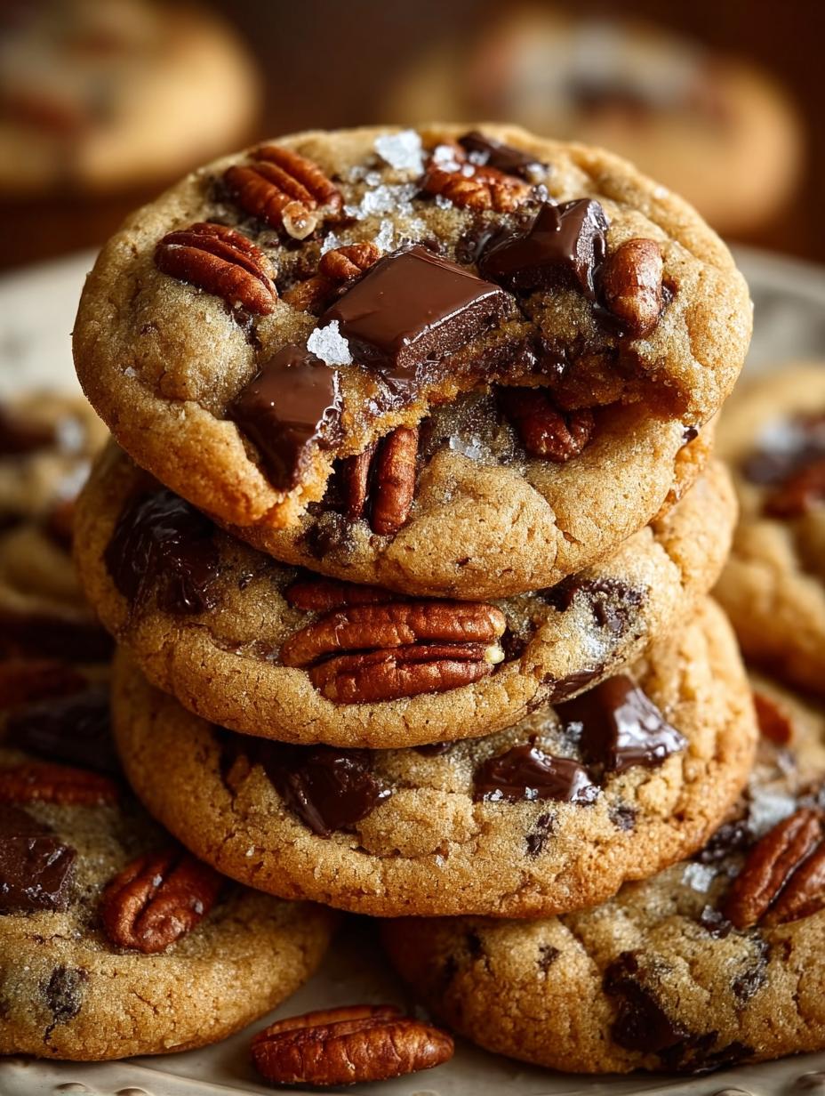 Brown Butter Bourbon Pecan Chocolate Chunk Cookies - Brown Butter Bourbon Pecan - main visual representation