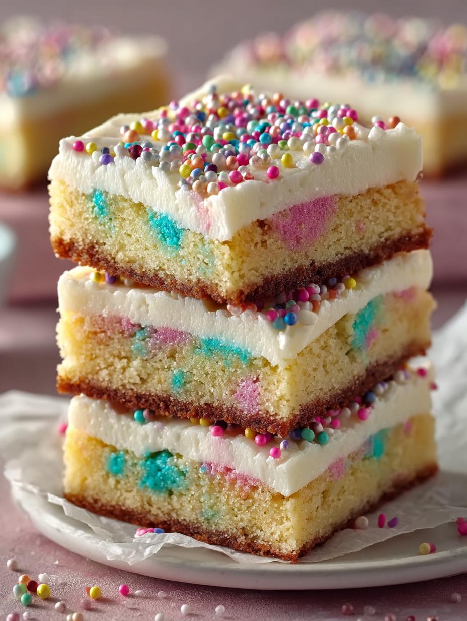Cake Batter Bars Buttercream: 7 Irresistible Steps - Cake Batter Bars Buttercream - additional detail