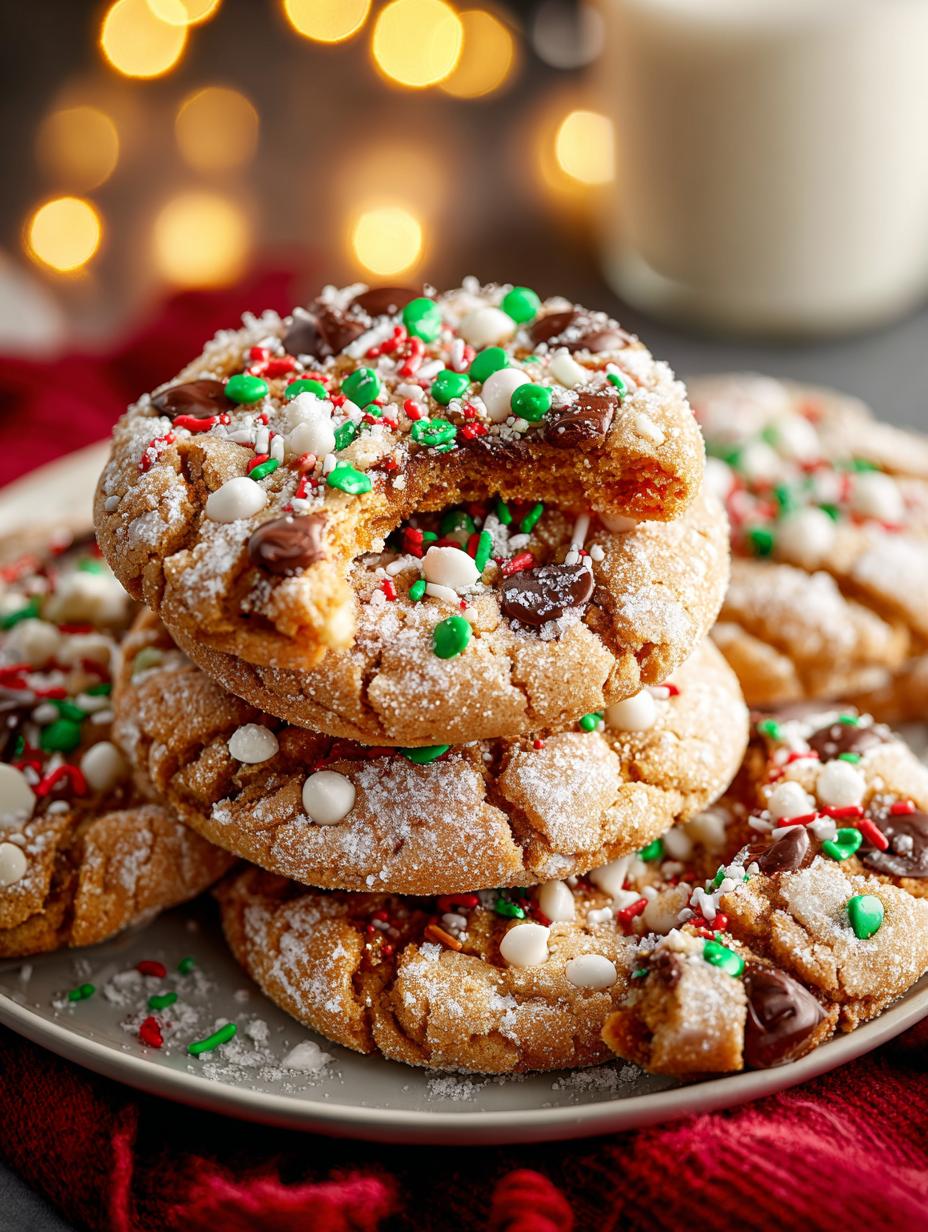 Cake Mix Christmas Cookies