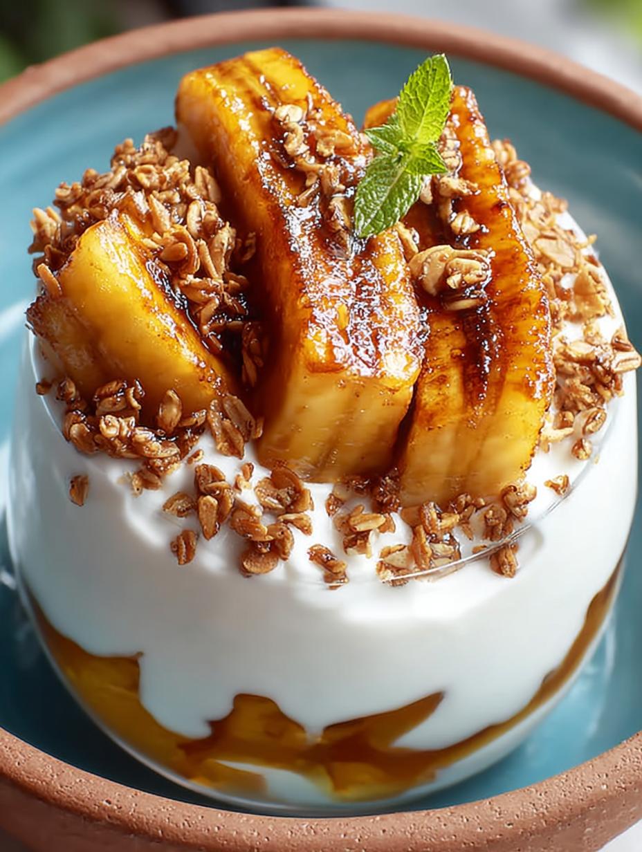 Caramelized Plantain Parfait: 5 Layers of Tropical Bliss - Caramelized Plantain Parfait - main visual representation