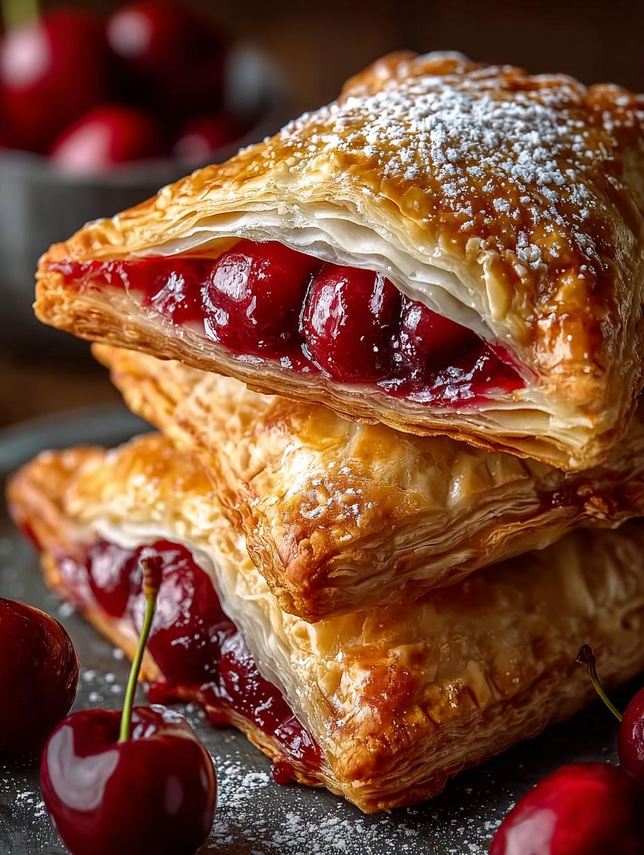 Delicious Cherry Puff Turnovers: 8 Sweet Variations - Cherry Puff Turnovers - main visual representation