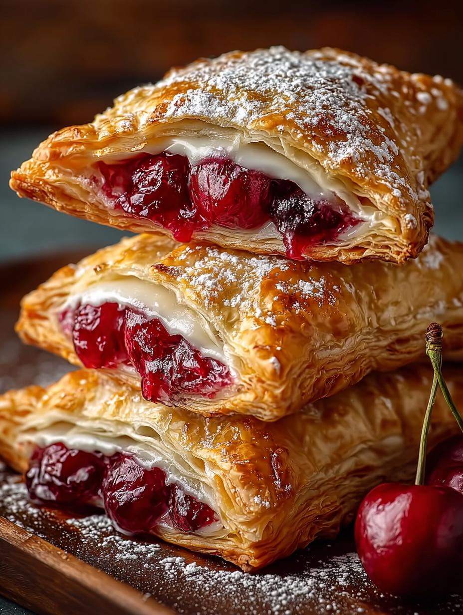Delicious Cherry Puff Turnovers: 8 Sweet Variations - Cherry Puff Turnovers - additional detail