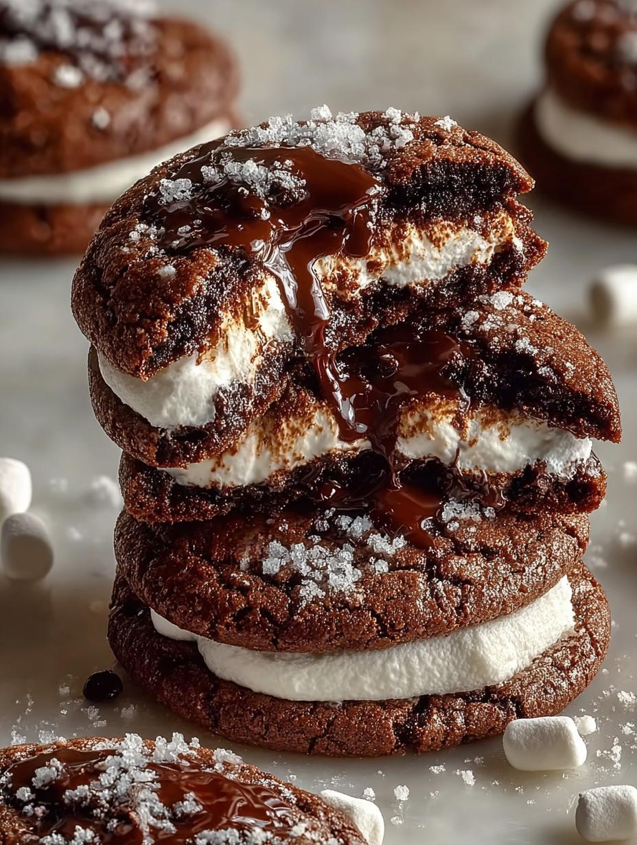 Chocolate Marshmallow Cookie