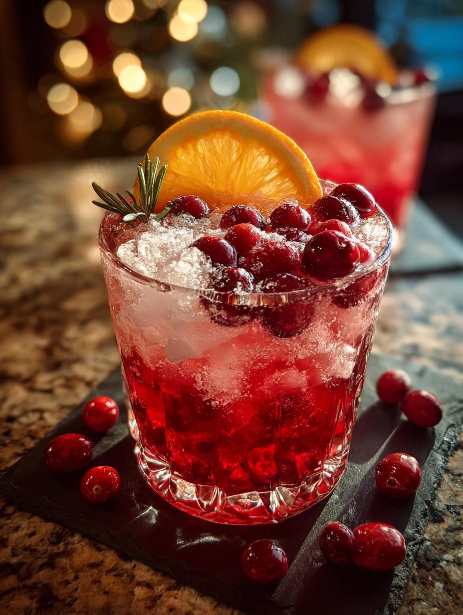 Christmas Cran Orange Spritz: 7 Reasons to Love This Cocktail - Christmas Cran Orange Spritz - additional detail
