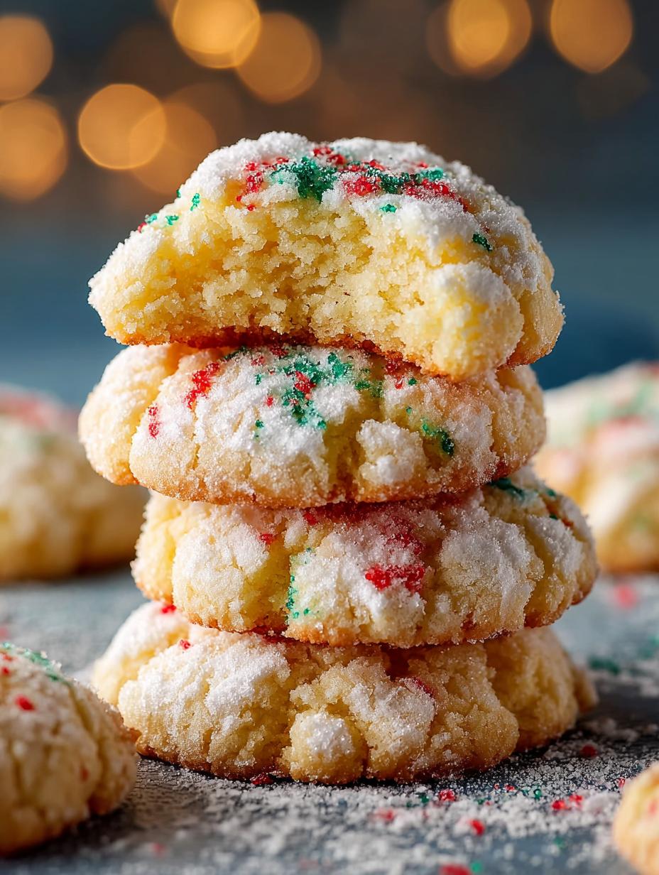 Christmas Gooey Butter Cookies: 7 Reasons to Love Them - Christmas Gooey Butter Cookies - additional detail