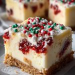 Christmas Sugar Cookie Cheesecake