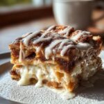 Cinnamon Roll Apple Lasagna