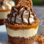 Cookie Butter Cheesecake Cup