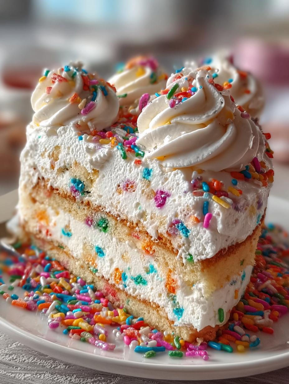 Delightful Funfetti Icebox Cake Delight Recipe - Funfetti Icebox Cake Delight - additional detail