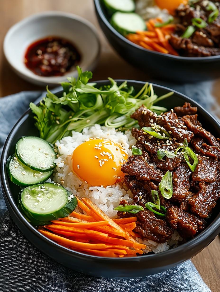Savor a Delicious Korean Beef Bowl in Just 20 Minutes - Korean Beef Bowl - main visual representation