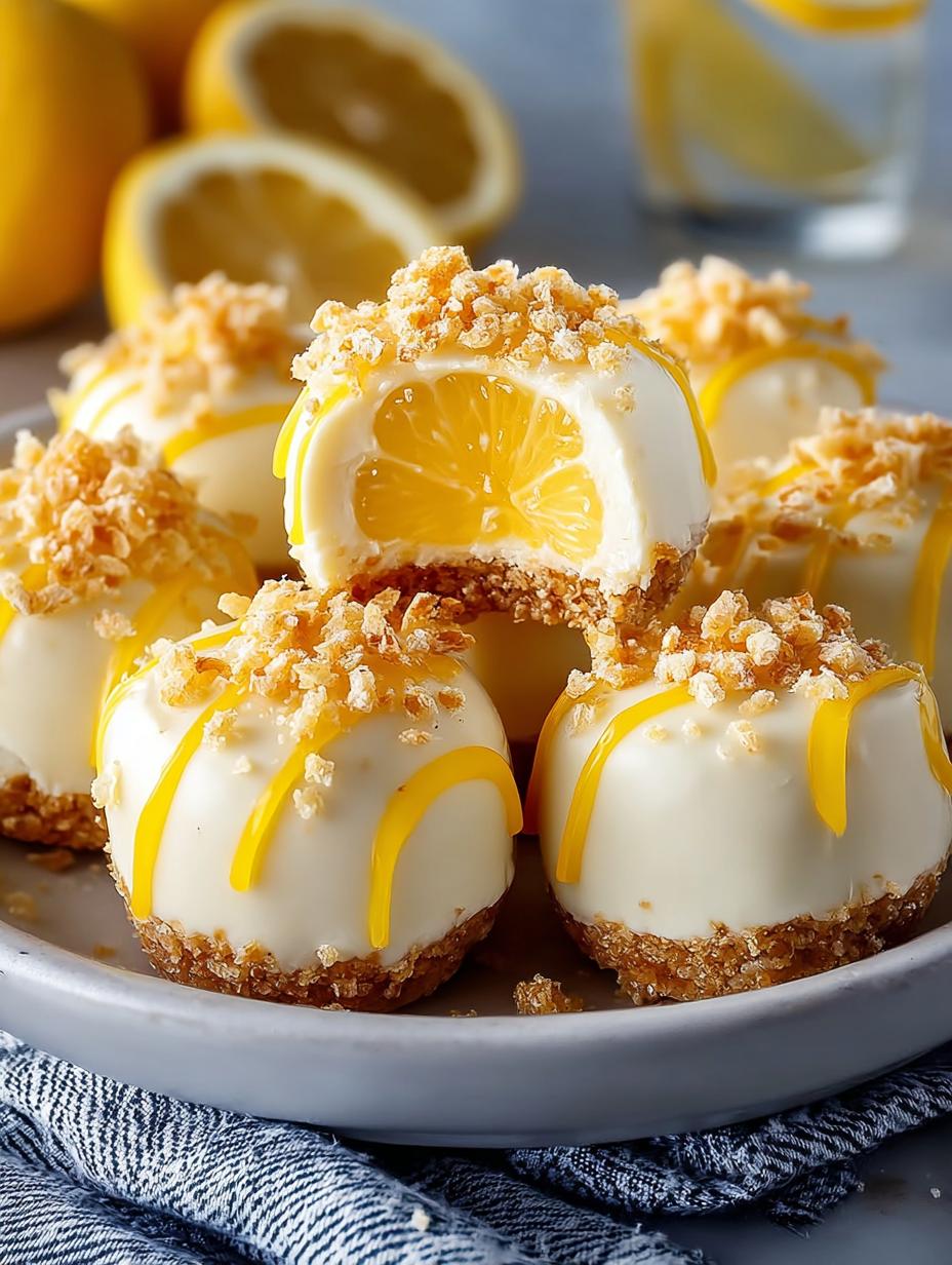 Lemon Cheesecake Bites Dessert: 24 Irresistible Treats - Lemon Cheesecake Bites Dessert - main visual representation