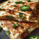 Mouthwatering Jalapeno Popper Quesadillas