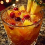 Pineapple Christmas Rum Punch