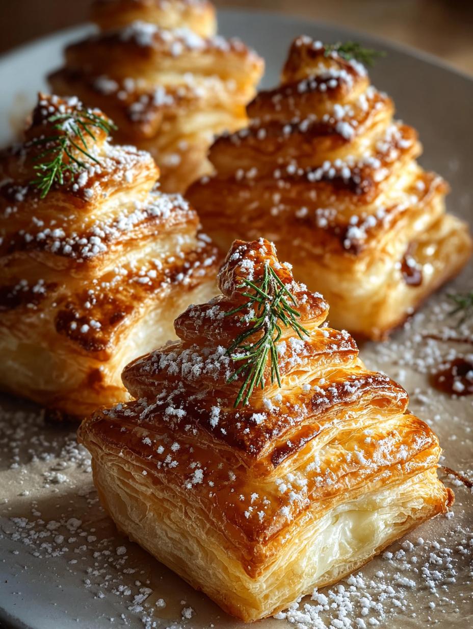 Puff Pastry Christmas Trees: 12 Festive Treats to Delight - Puff Pastry Christmas Trees - main visual representation