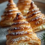 Puff Pastry Christmas Trees