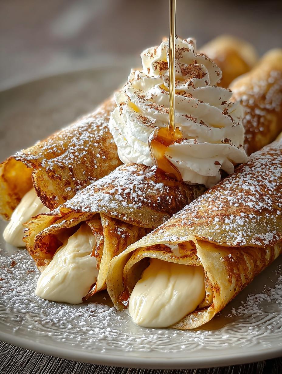 Pumpkin Crepes Cinnamon Mascarpone