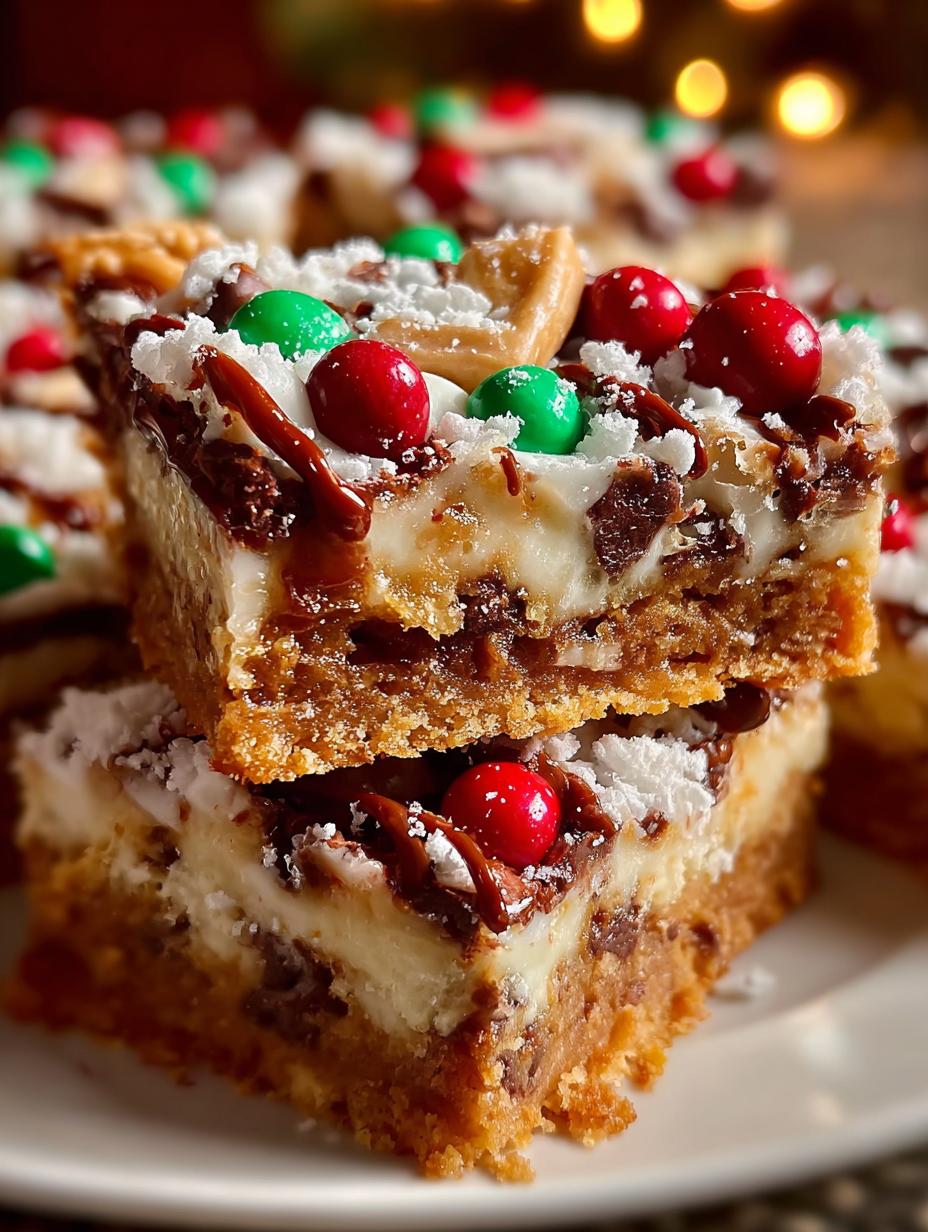 Santa's Trash Cookie Bars: 24 Irresistible Holiday Treats - Santas Trash Cookie Bars - main visual representation
