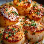 Seared Scallops Spicy Cajun