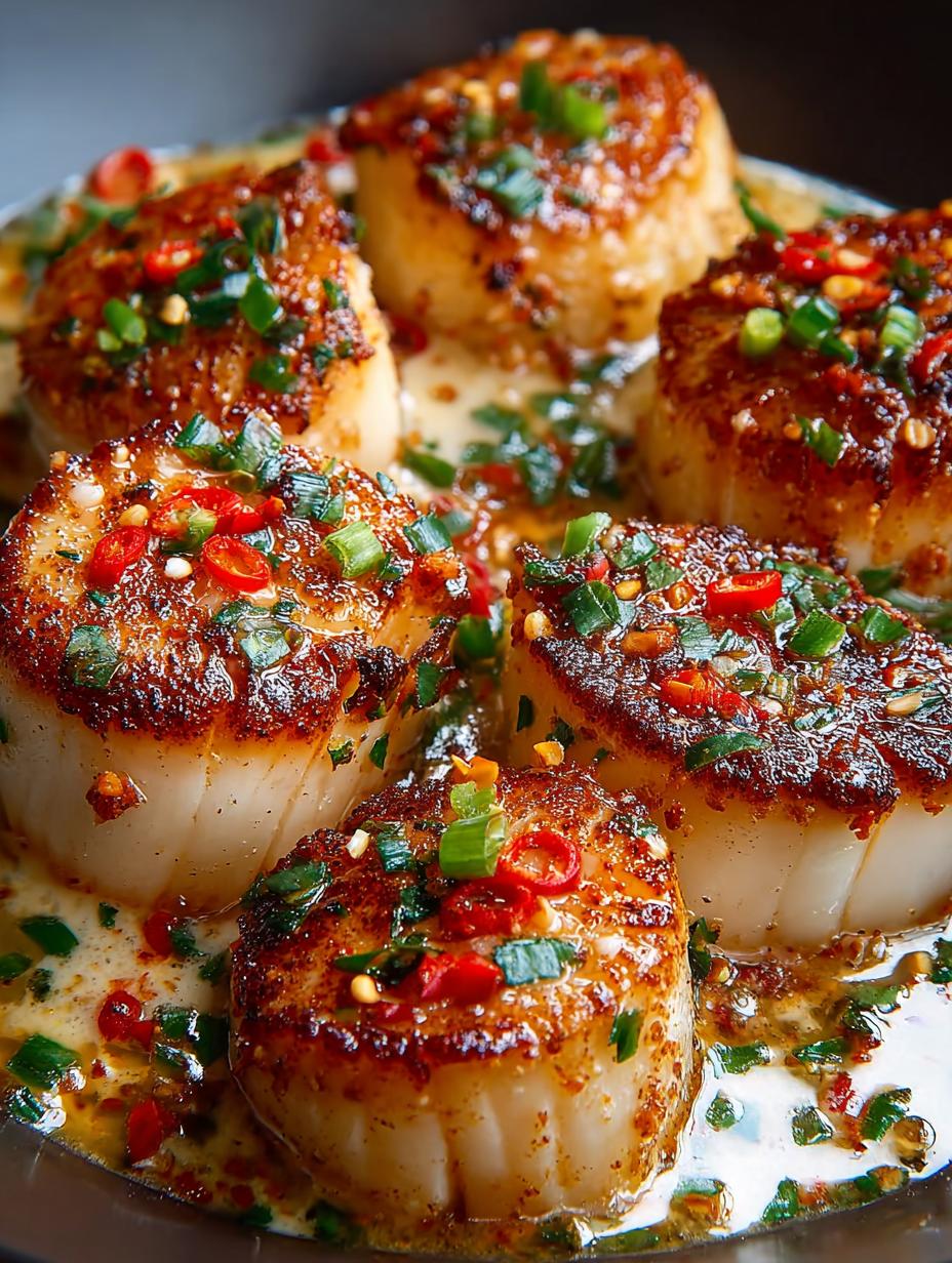 Seared Scallops Spicy Cajun: 7 Flavors to Savor - Seared Scallops Spicy Cajun - additional detail