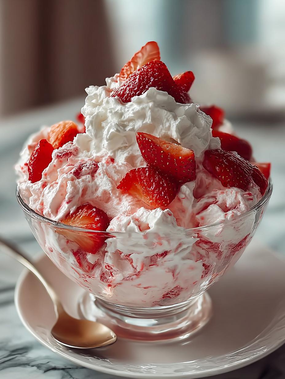 Delightful Strawberry Fluff: A Sweet Treat for Everyone - Strawberry Fluff - additional detail