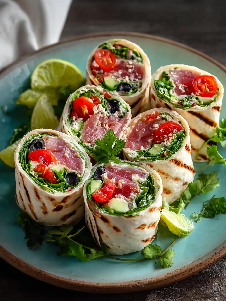 Quick Tuna Wraps Cooked Pan for Busy Nights - Tuna Wraps Cooked Pan - additional detail