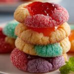 Vibrant Fruity Jello Cookies