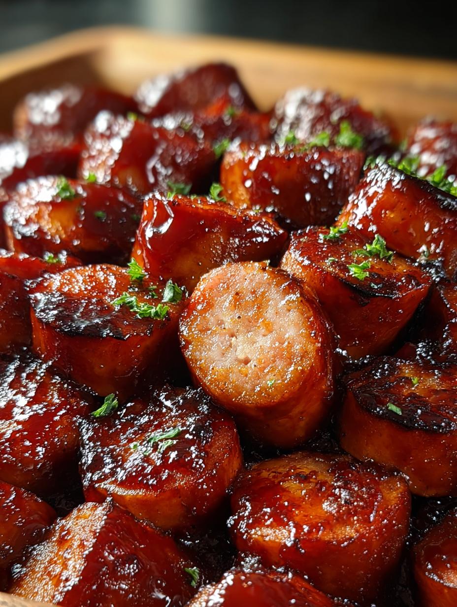 BBQ Sausage Bites: 5 Irresistible Recipes for Game Day - Bbq Sausage Bites - main visual representation