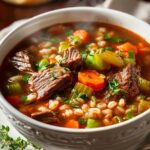 Beef Barley Vegetable Soup